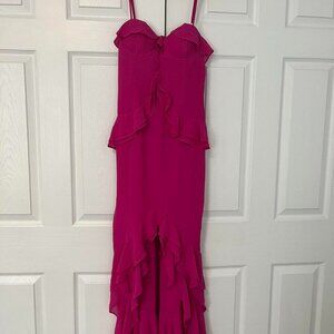 Revolve Pink Melissa Gown